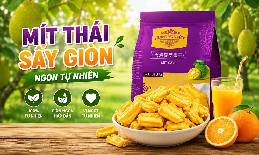 Mít Thái Sấy Giòn