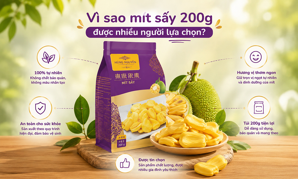 Mít Sấy 200g Giá Bao Nhiêu