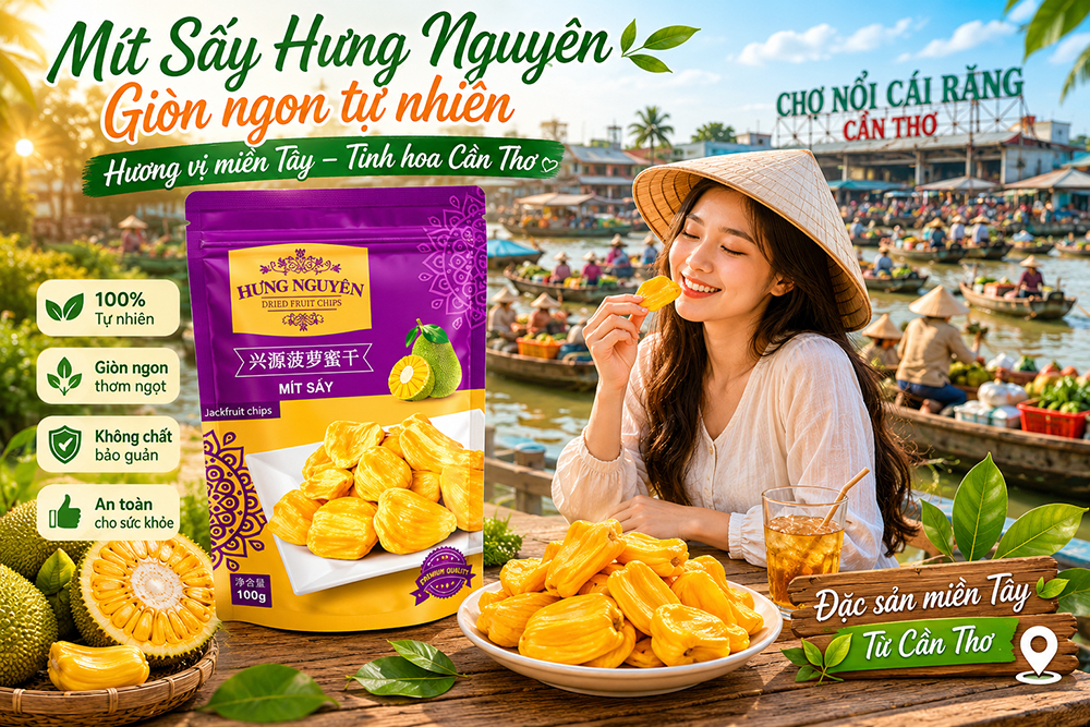 Nhà Máy Mít Sấy Tại Cần Thơ